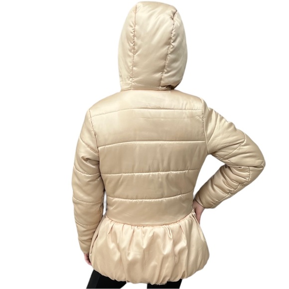 Gymboree Gold Satin Puffer Jacket - Picture 4 of 7